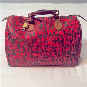 Louis Vuitton graffiti bag